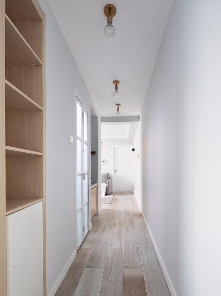 北欧之光照亮 70㎡三口之家,空间逆袭焕新生活-25