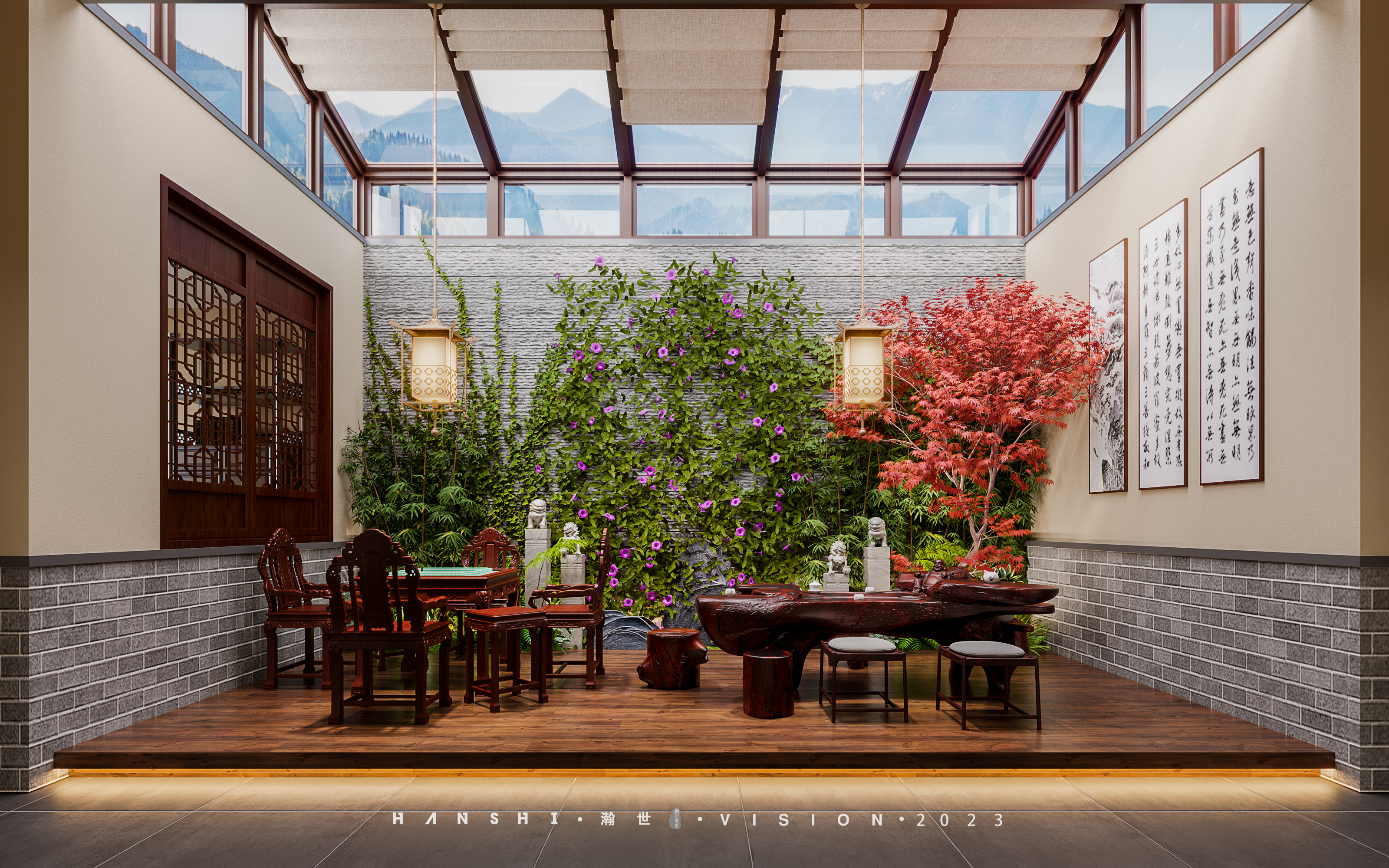 中式家装-瀚世表现-4