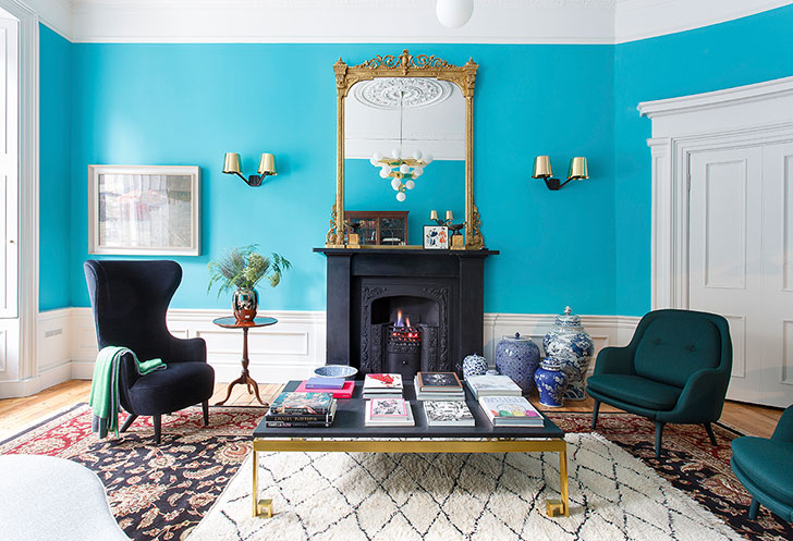 苏格兰爱丁堡魅力古城宅的现代新生-12