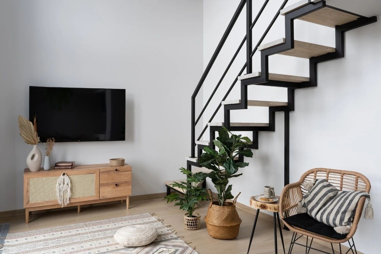 35㎡带露台的复式小宅设计-14