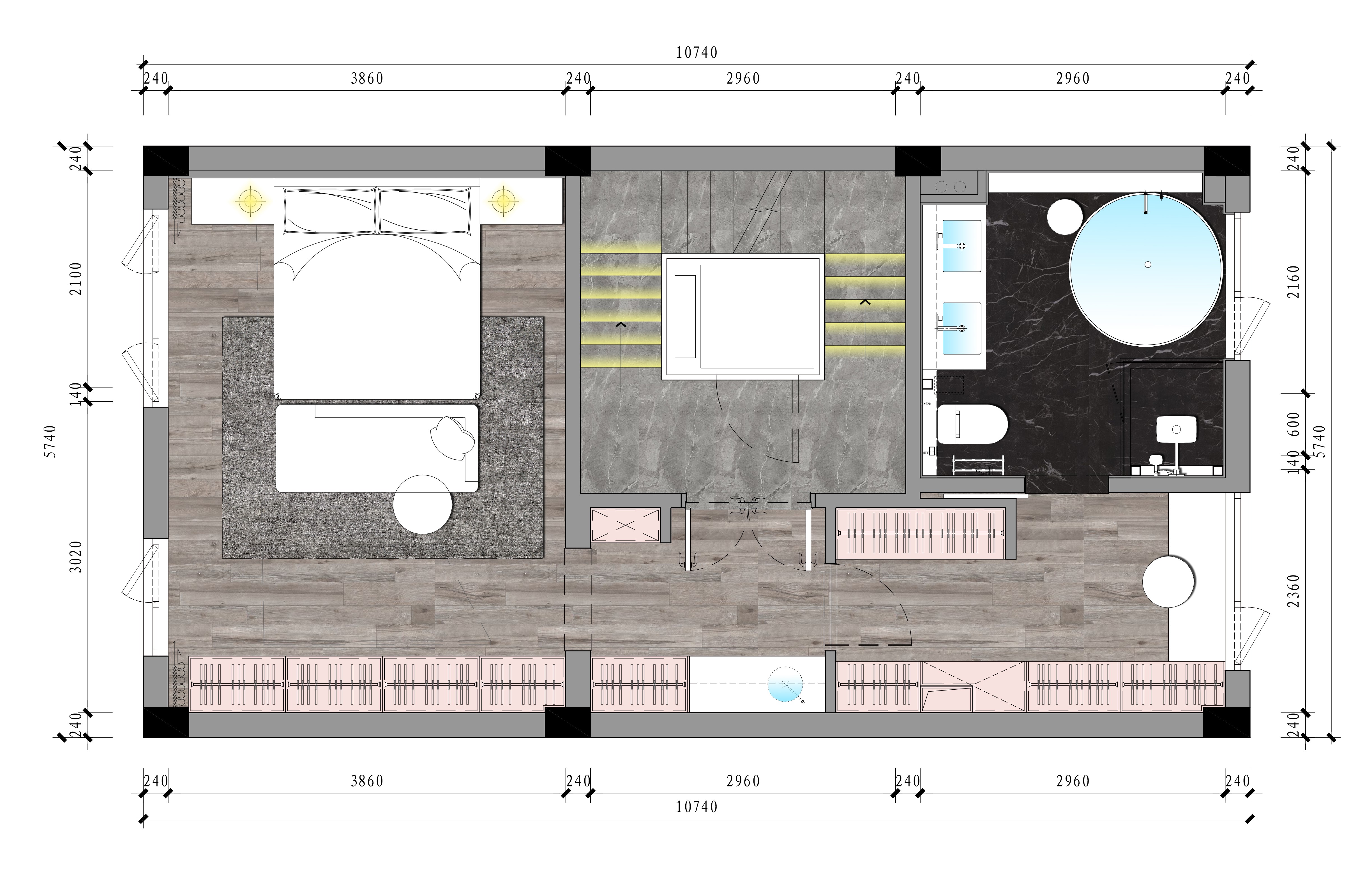 吴越府排屋别墅设计丨中国杭州丨力设计-17
