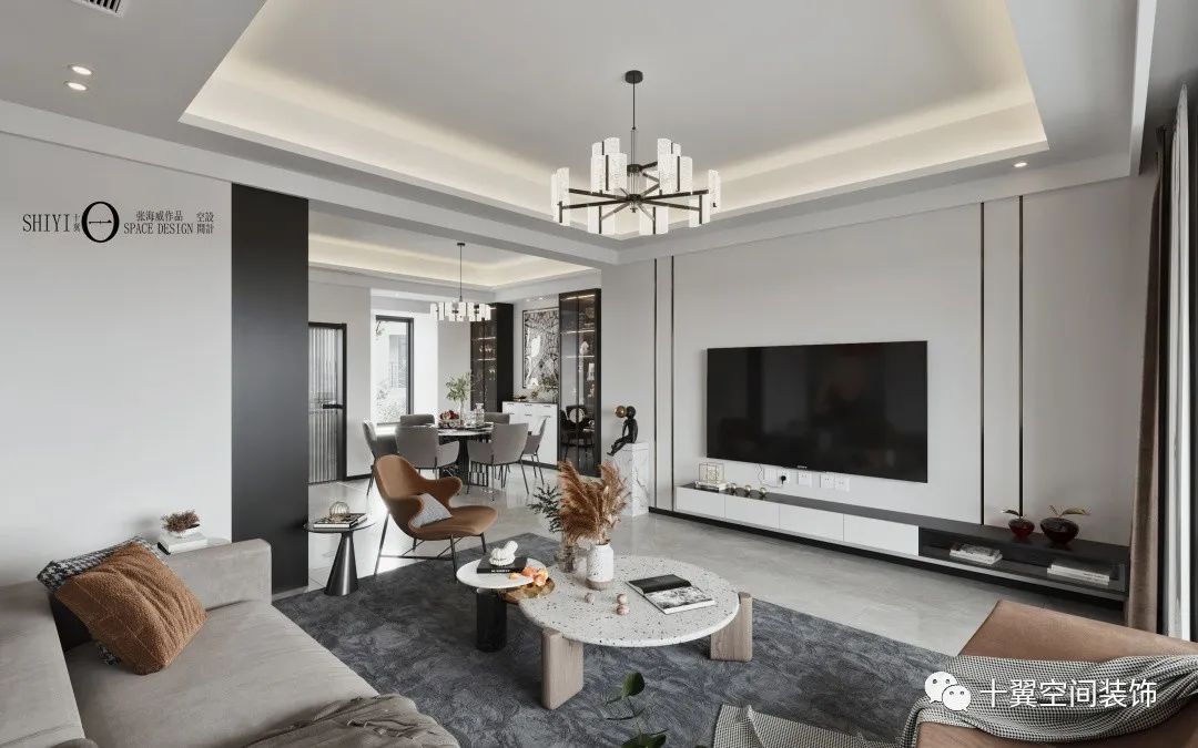 宜昌卓越精英阶层定制 | 现代简约艺术空间-14