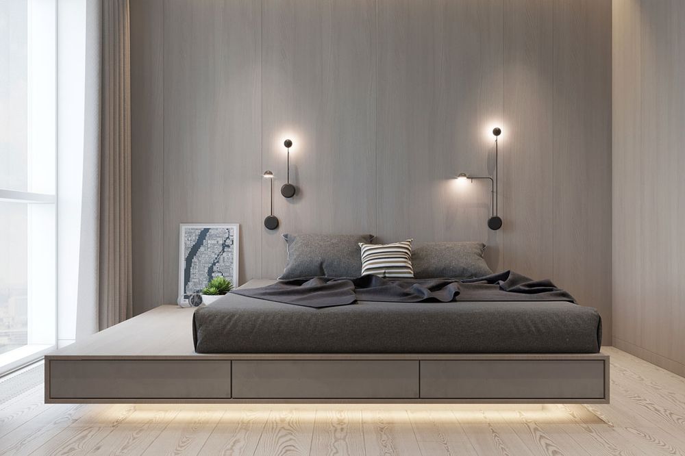 灰与橙的和谐演绎·国外简约主义住宅  Zooi Design-9