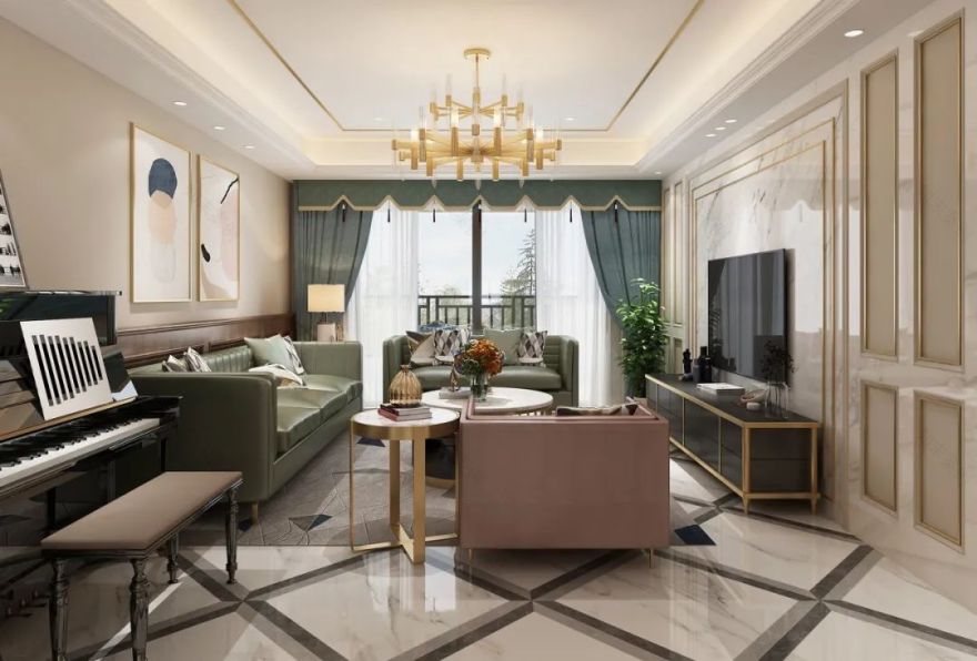 秀湖鹭岛 122㎡美式轻奢,温馨优雅小资生活-19