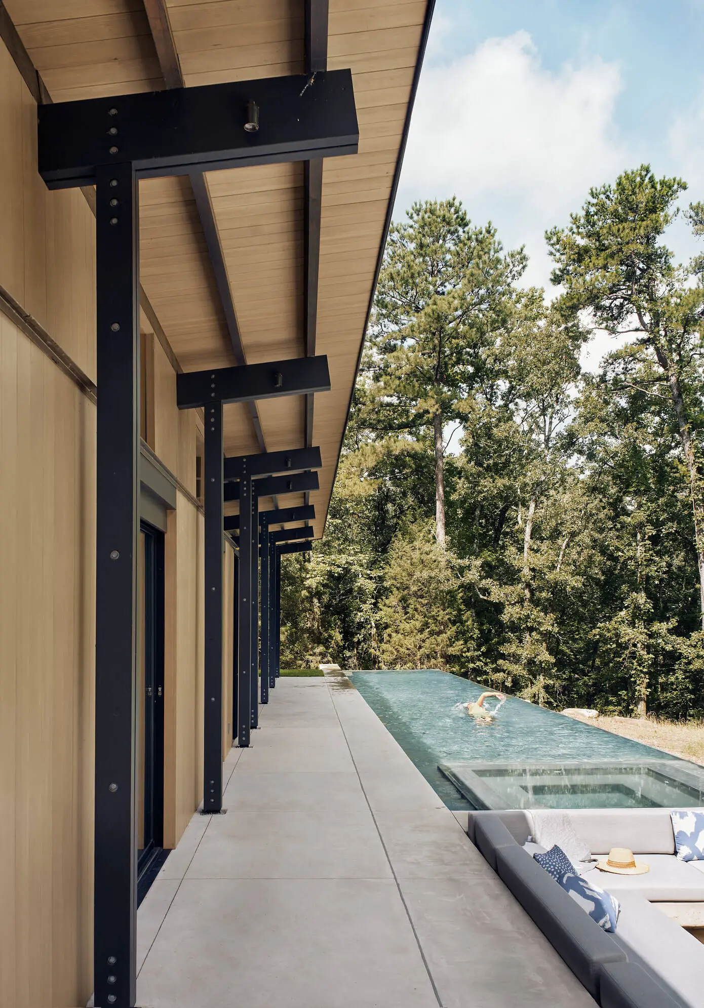 湖畔木屋 | 周末度假的温馨设计-8