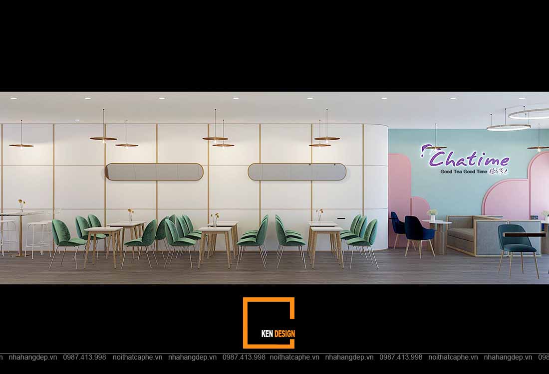Chatime奶茶店( Cộng hòa Séc 店)设计丨Ken Design-49