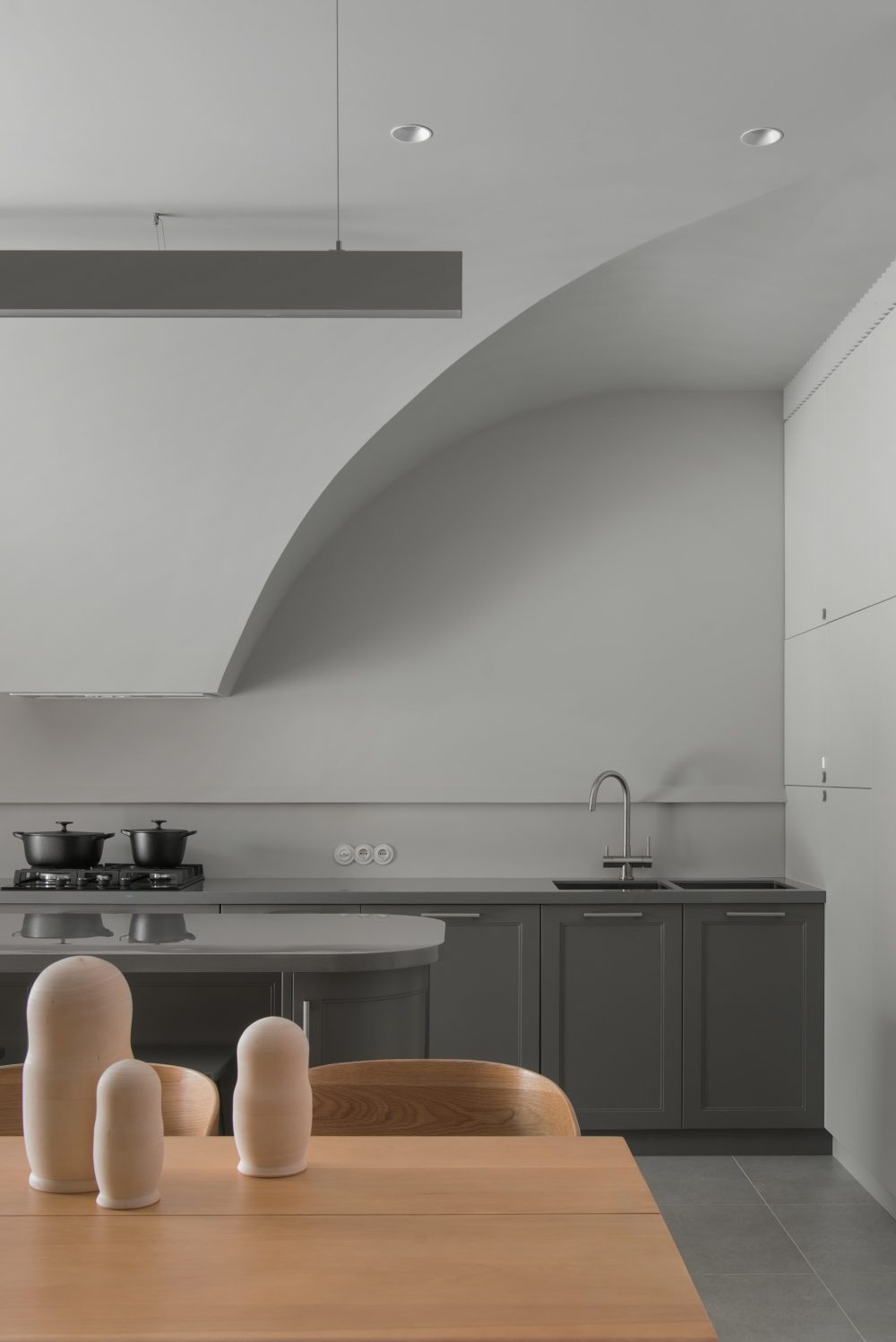 莫斯科现代公寓设计丨俄罗斯莫斯科丨Masha Kunyakina-14