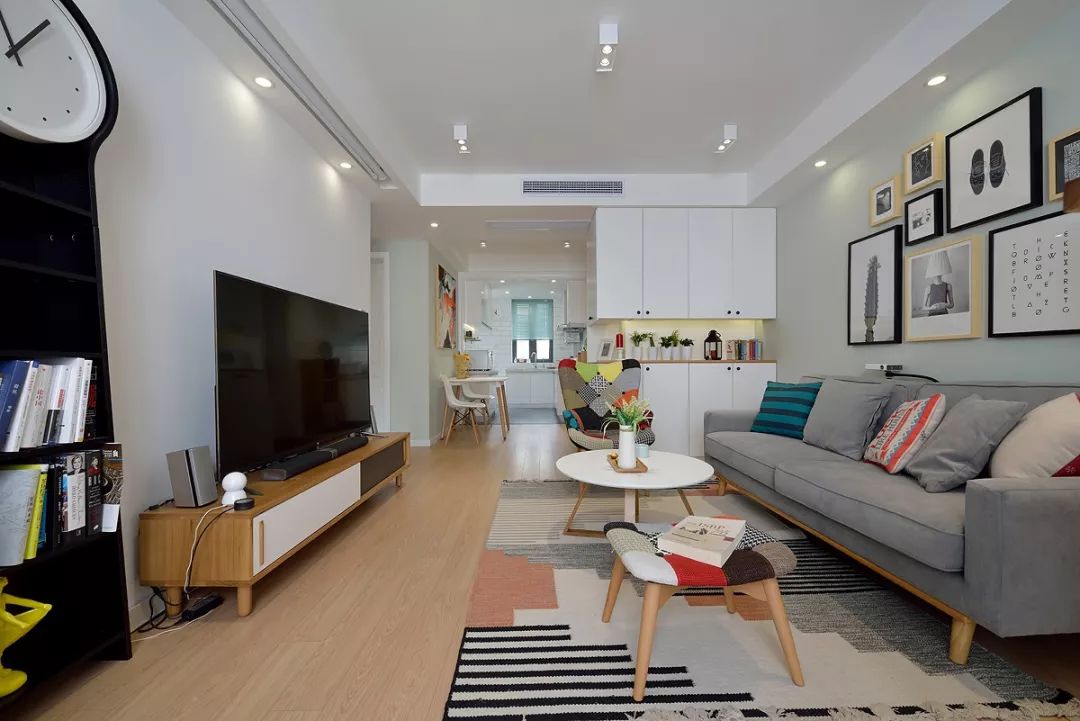 北欧风小户型,自然优雅生活空间-9