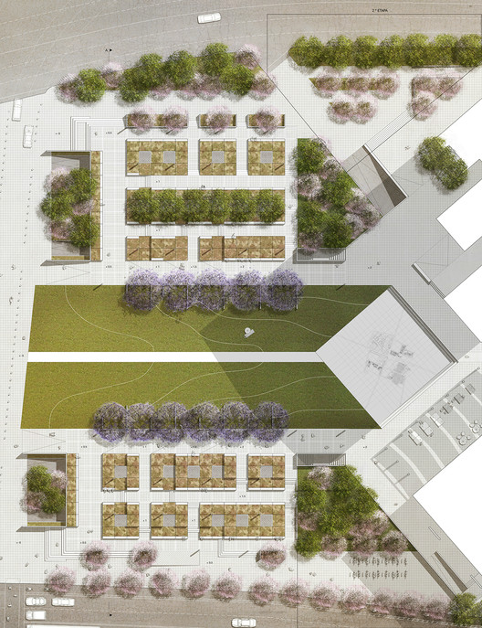 Torres de Tajamar公共广场设计竞赛项目丨智利-24