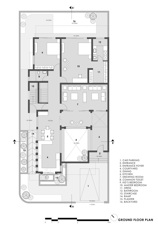 伊斯蒂卡·阿拉亚住宅丨印度昌迪加尔丨Studio Built Environment-17