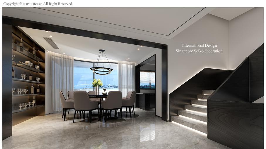 杭州观澜时代国际化风格室内设计-14