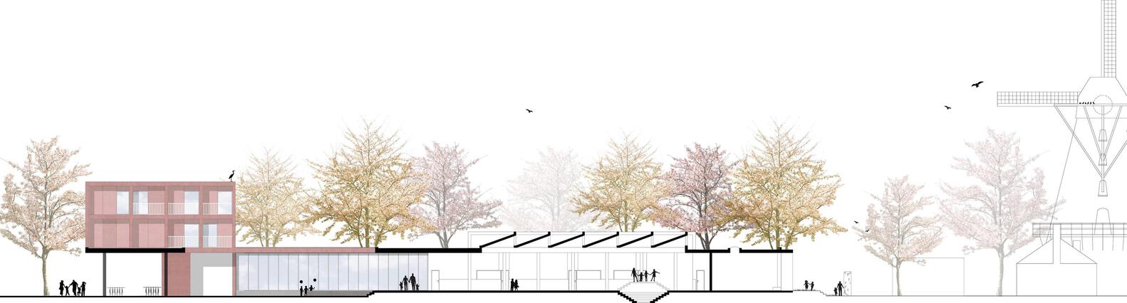 Jan Frans Willems 幼儿园音乐中心丨比利时丨STAUT Architecten + Perifer-6