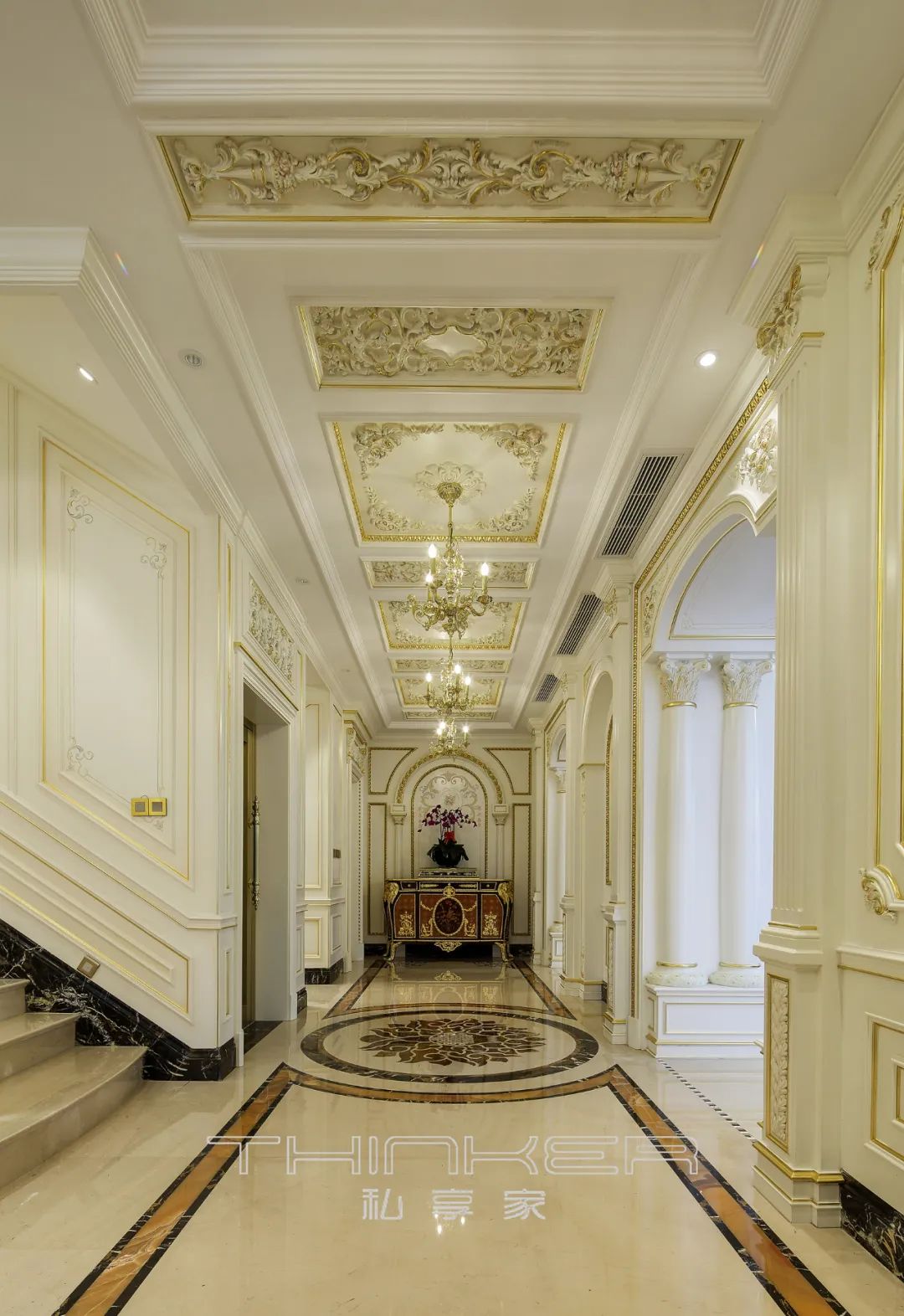 董则锋的豪华欧式别墅设计 | 暨阳湖别墅双拼-4