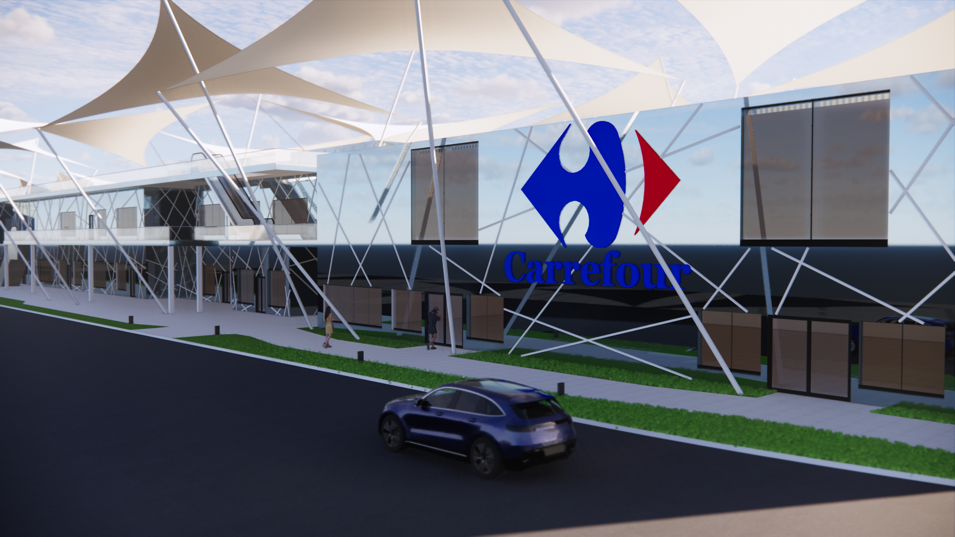 Spidersy Mall I Building Type Design Studio 2021.-5