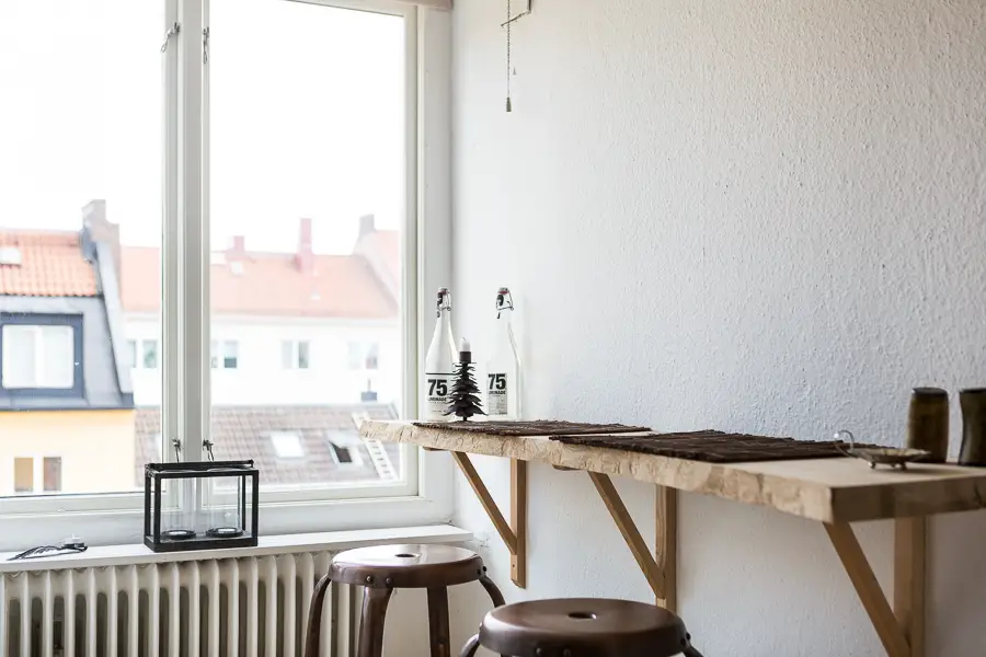 温馨民族风阁楼公寓设计-9