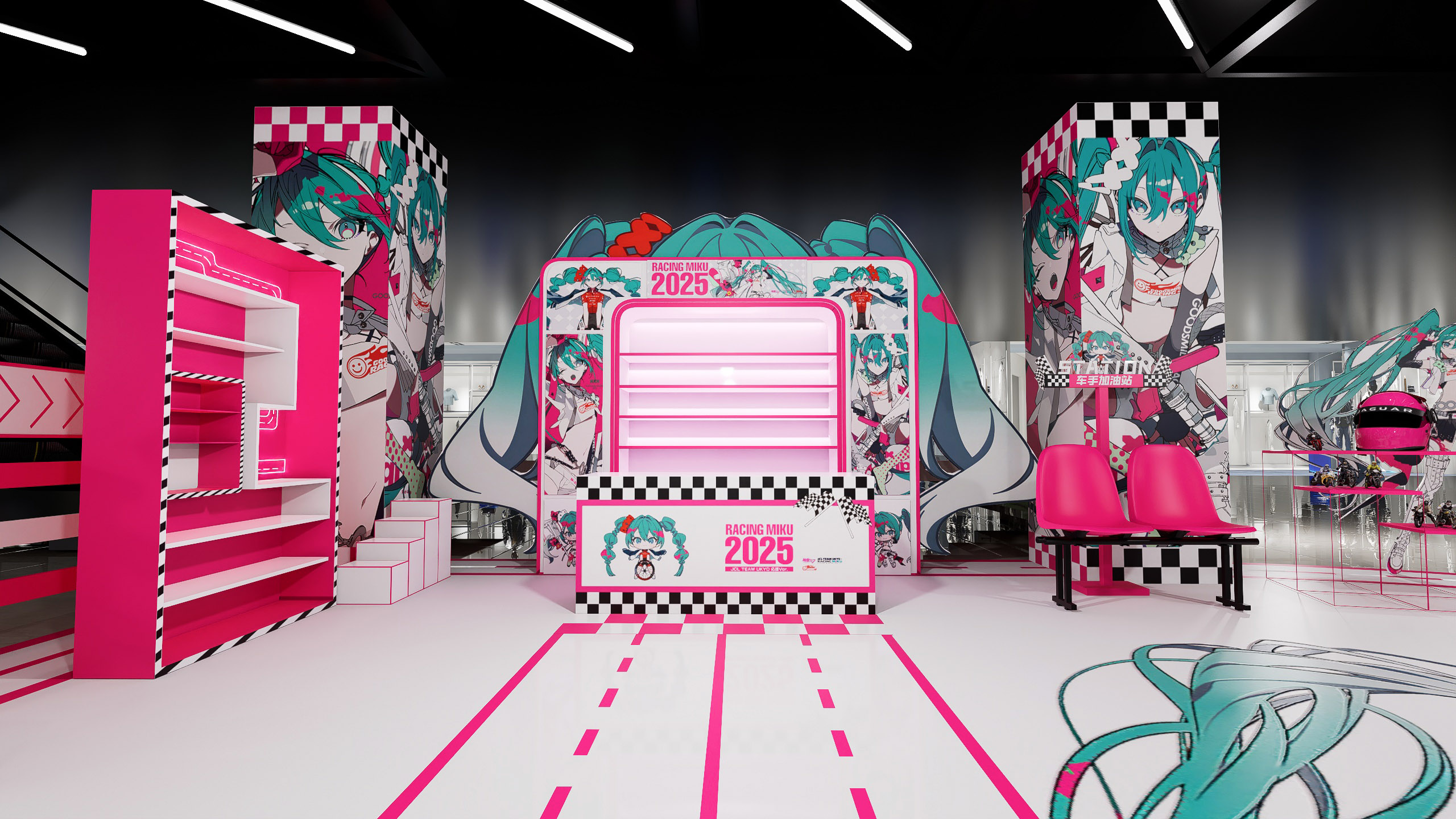 RACING MIKU 2025 展台-4