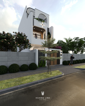 MODERN HOUSE IN THE CITY