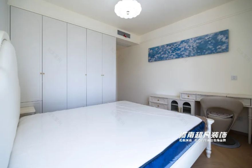 完工首发丨金水区美盛教育港湾,98平轻法式风格,把浪漫装进新家-124