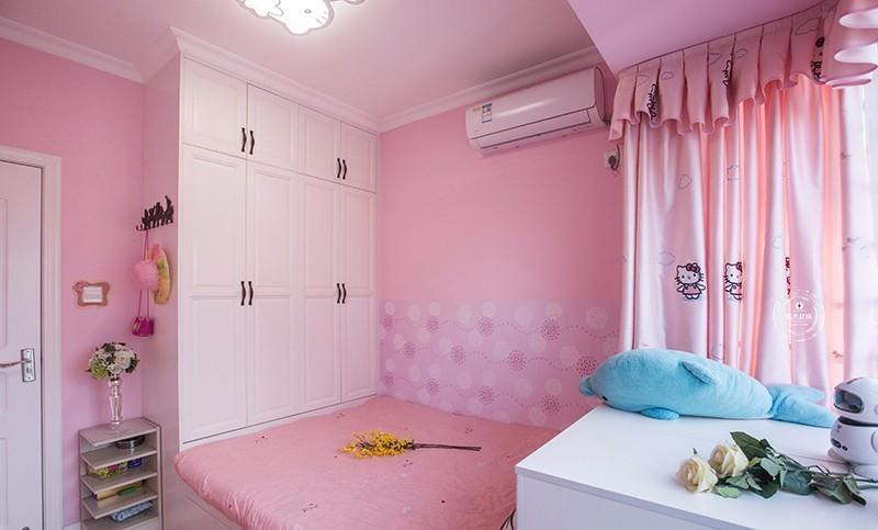 120㎡现代美式小三房,清新舒适高颜值!-8