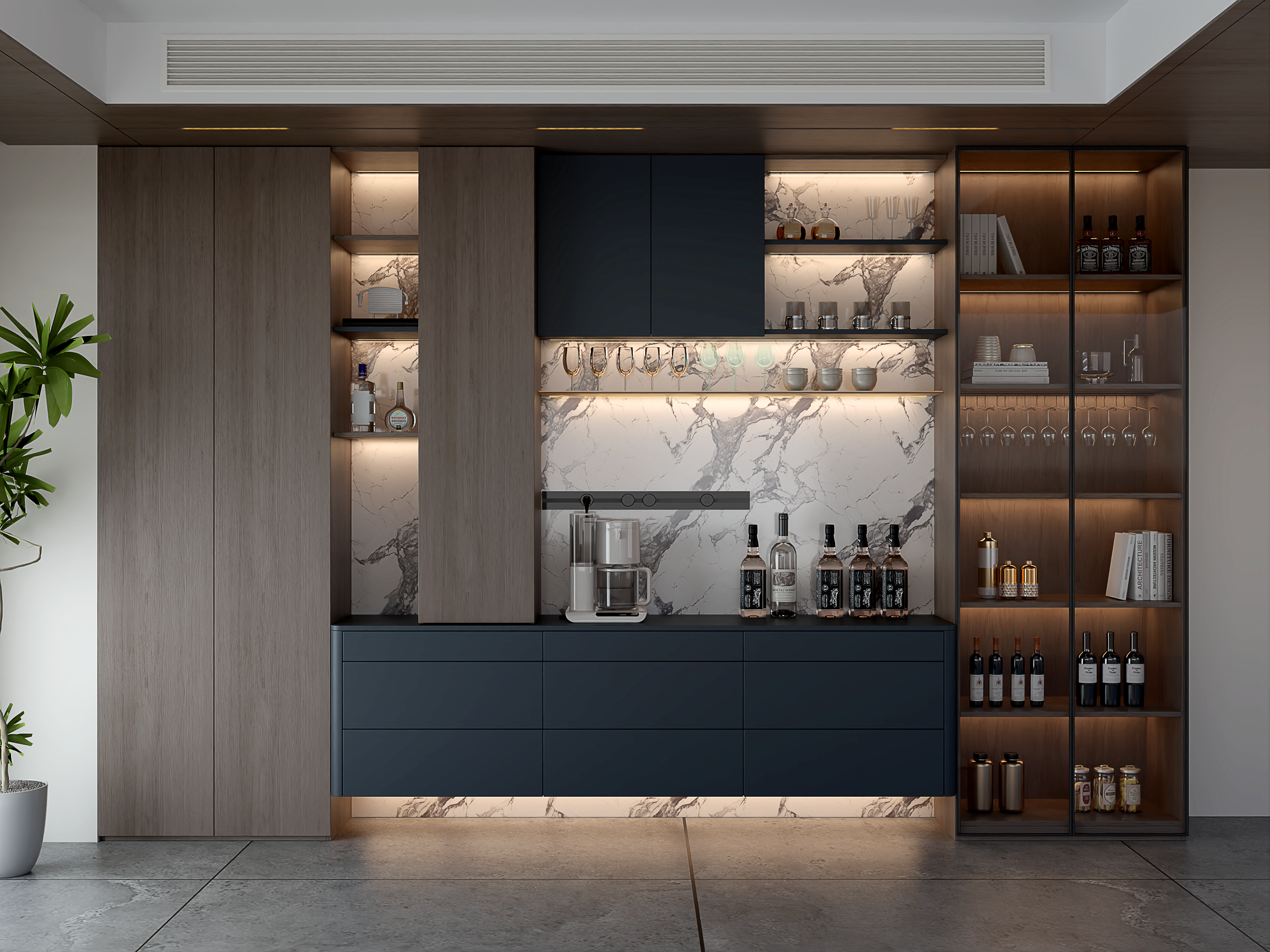 定制柜类方案效果图表现-4