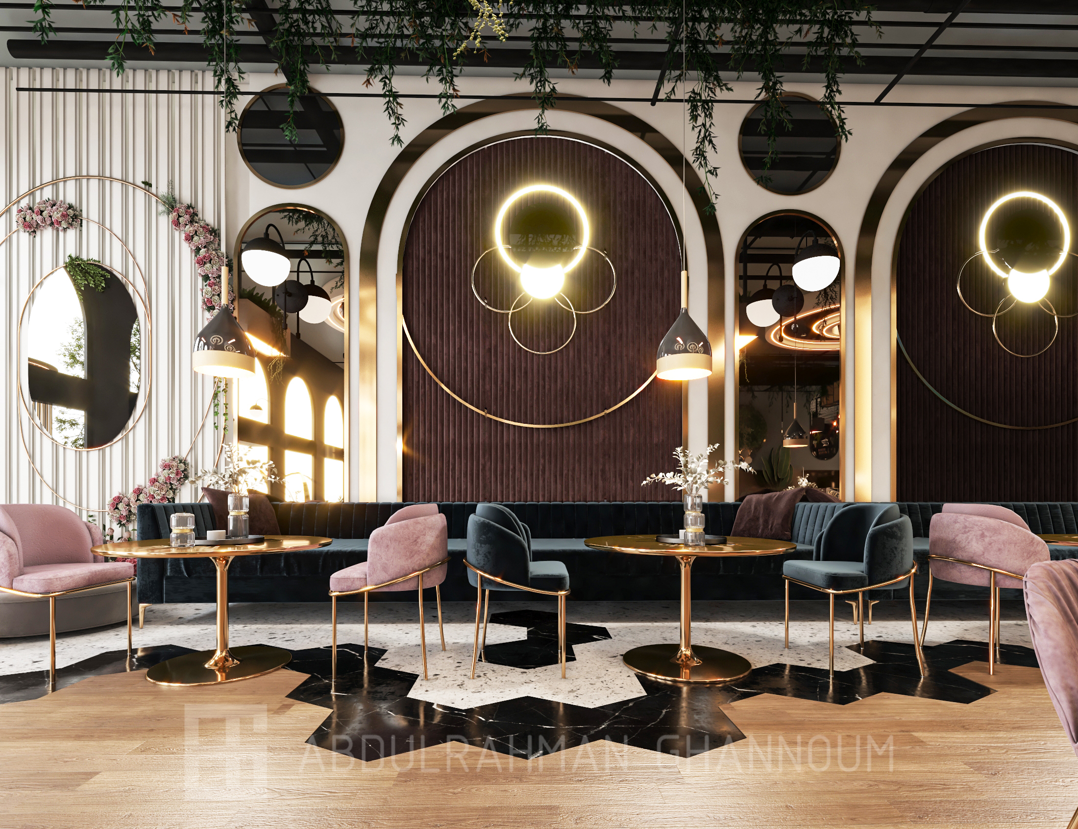 咖啡馆设计室内建筑丨沙特阿拉伯丨Eng. Abdulrahman Ghannoum-5