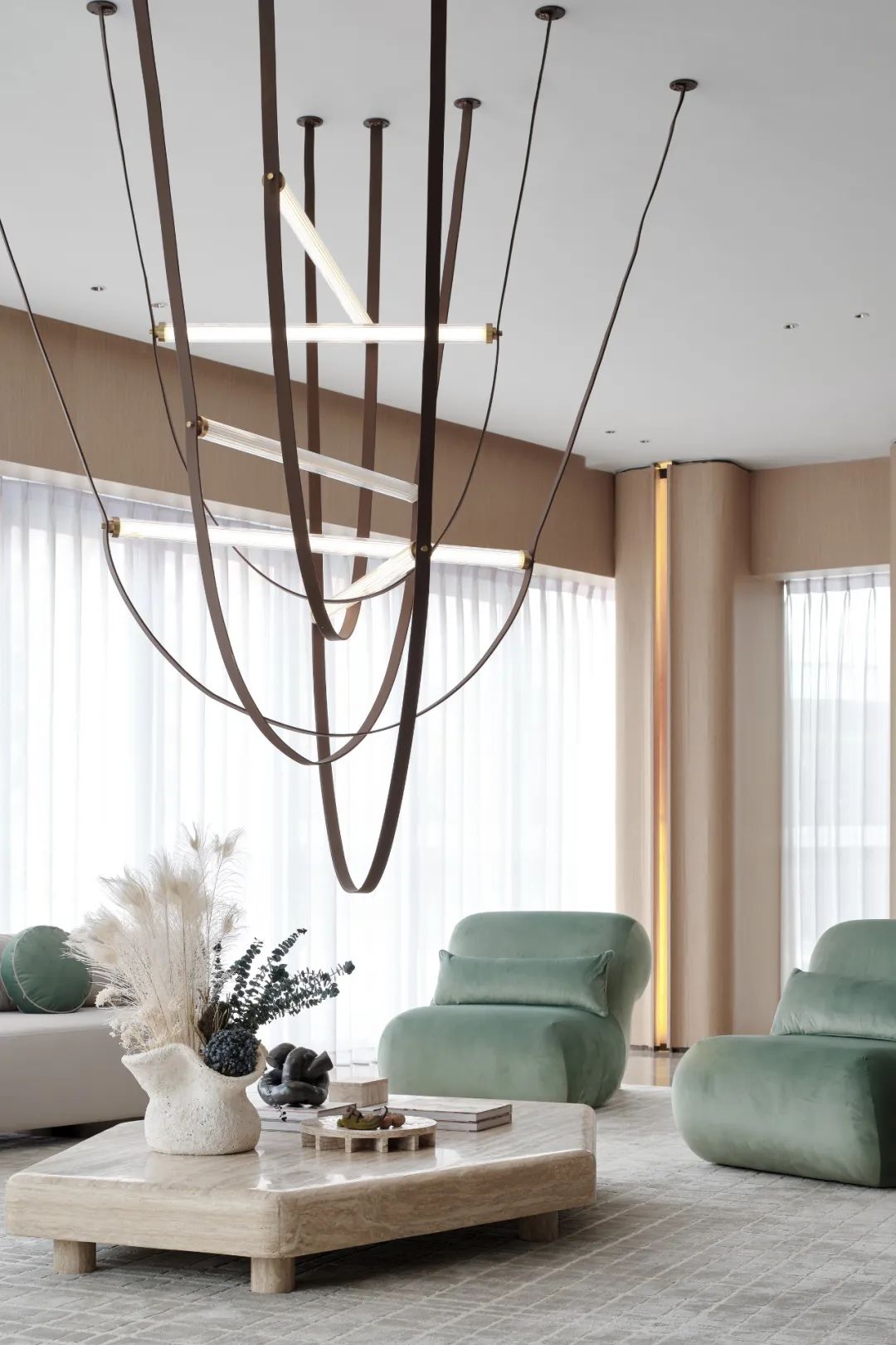 苏州美的阅湖山体验中心——自然诗意的现代空间-73