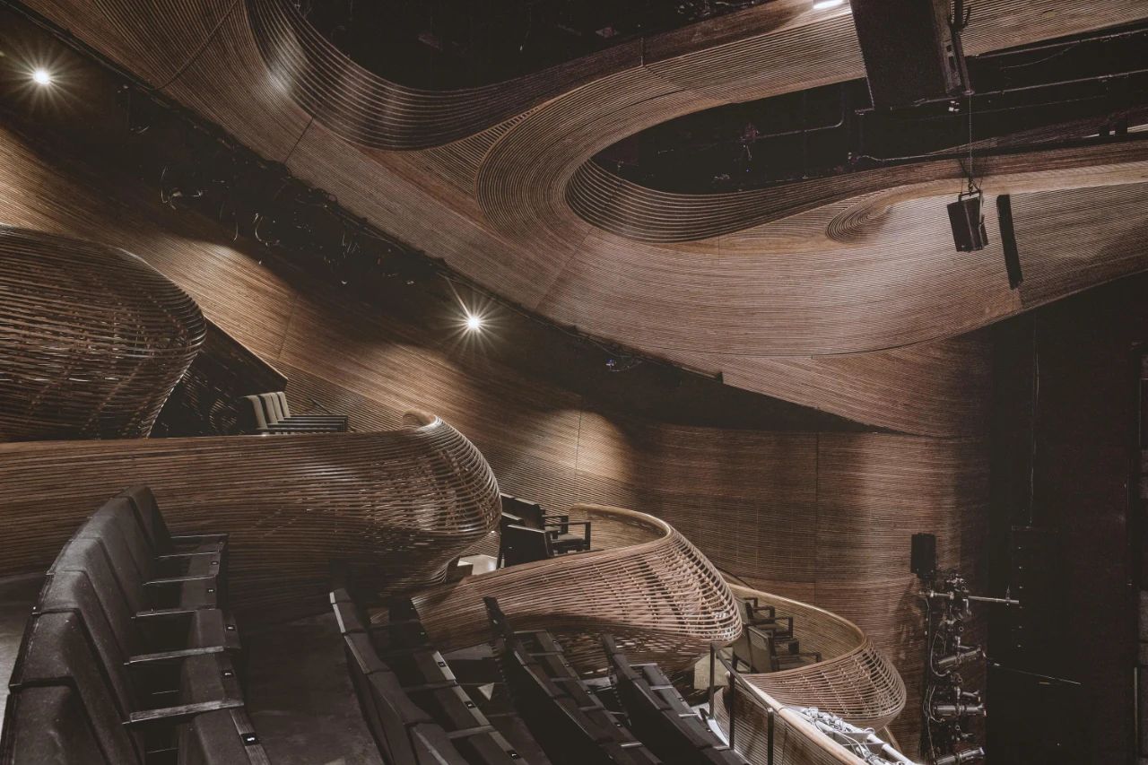 亚特兰大联盟剧院,蒸汽弯曲实木的艺术魅力-53