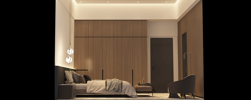 湛江市玥胧湖度假区别墅室内设计-15