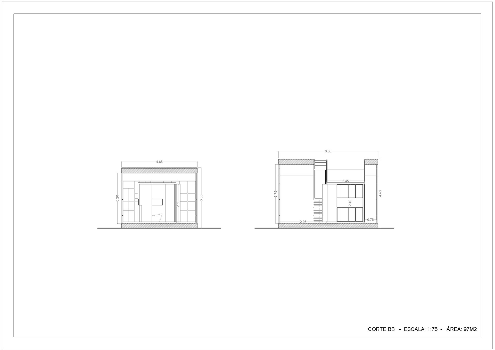 卡萨 97 平方米集装箱房丨Gauss Rubrican SA-24