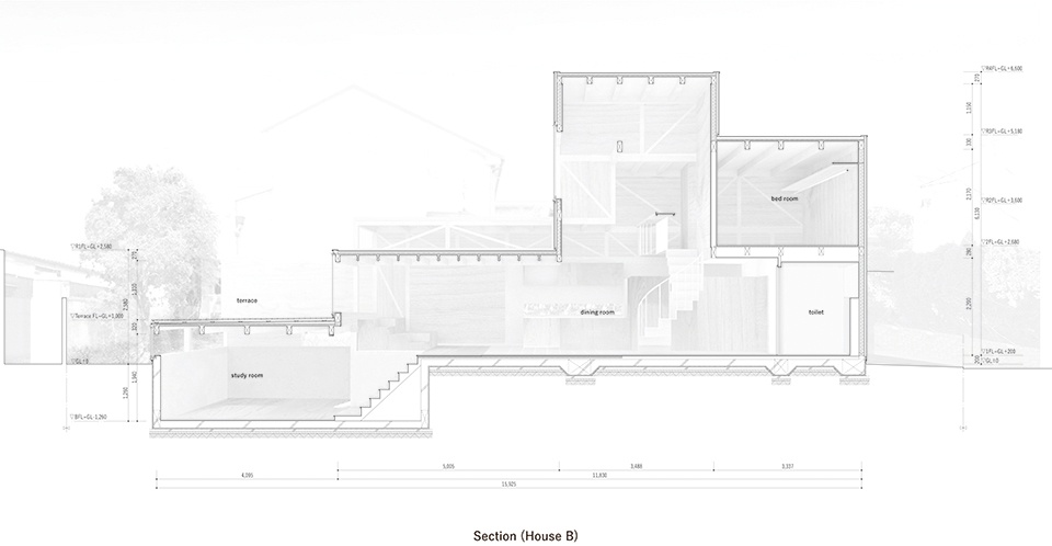 东京绿意盎然住宅丨日本东京丨UNEMORI ARCHITECTS-49