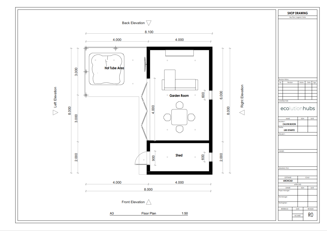 花园中心和热水浴缸设计丨英国诺丁汉丨ecolutionhubs-9