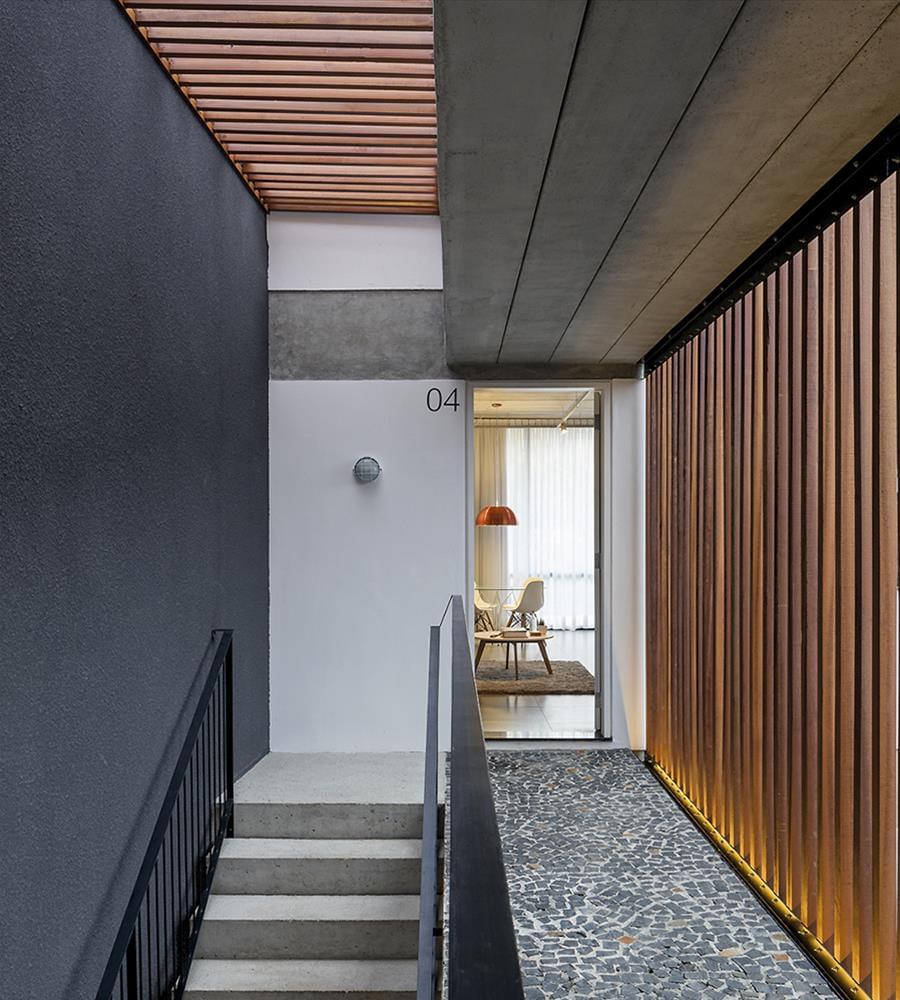 巴西简约住宅楼-8