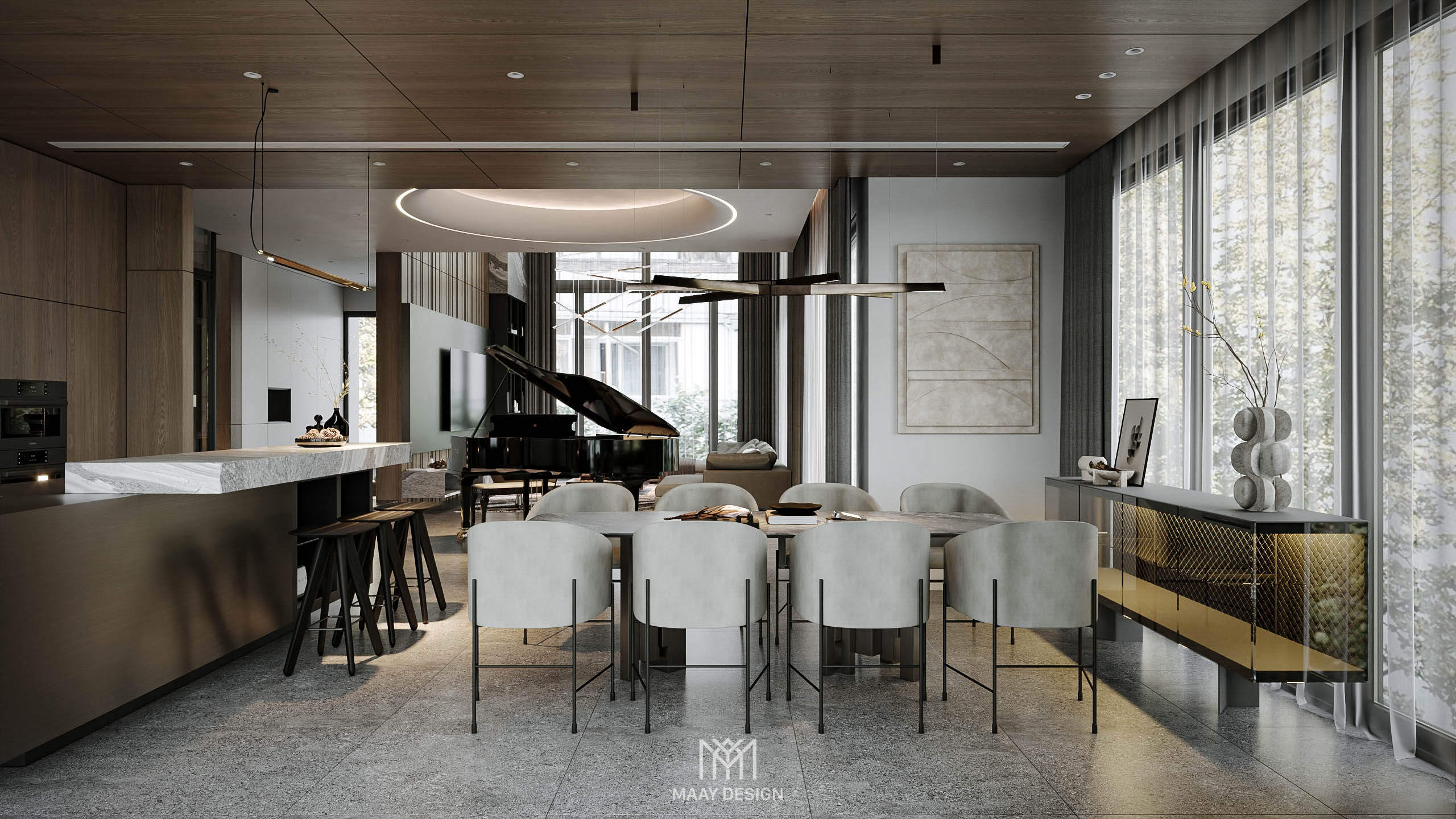 摩登别墅丨Trần Hiển-19