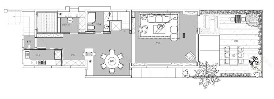 龙湖双珑原著联排别墅设计丨青马别墅空间设计-40