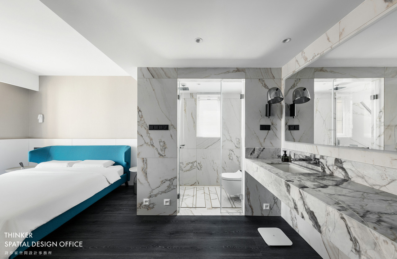 诗享家设计 | 140㎡高级灰现代简约住宅,生活不寻常-68