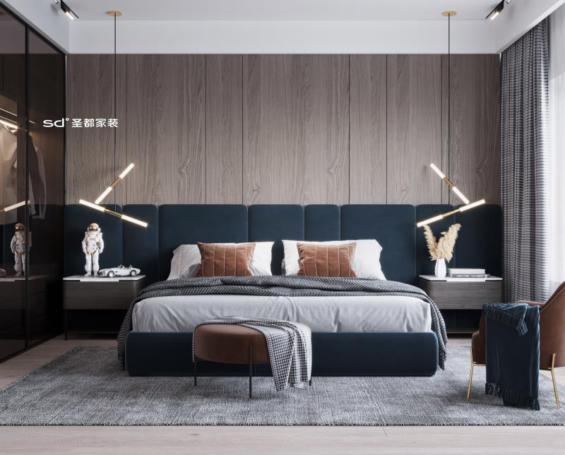 复古绿的叠墅丨中国浙江丨圣都家居装饰有限公司-14