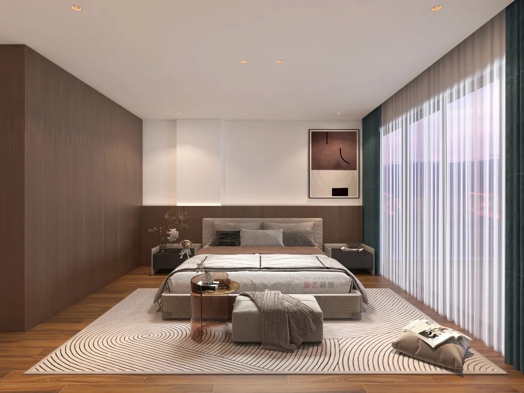 橙绿碰撞,现代轻奢的 600㎡自然空间丨柳军友-18