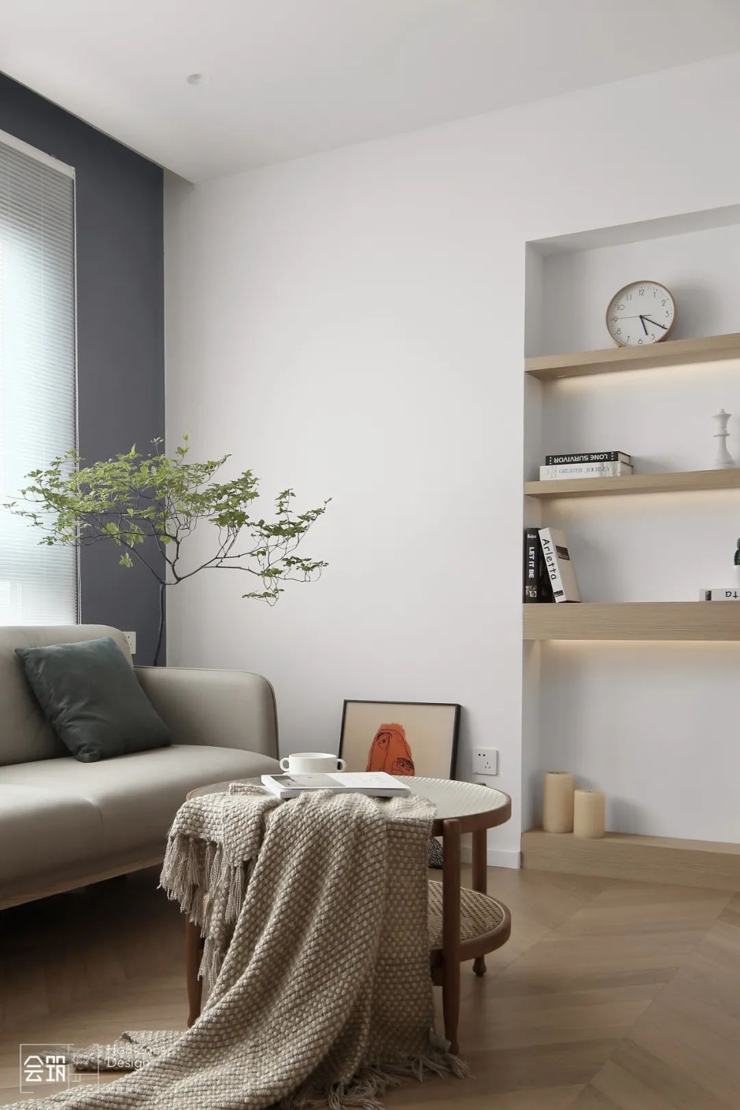 南京会筑设计打造自然木感原味空间-21