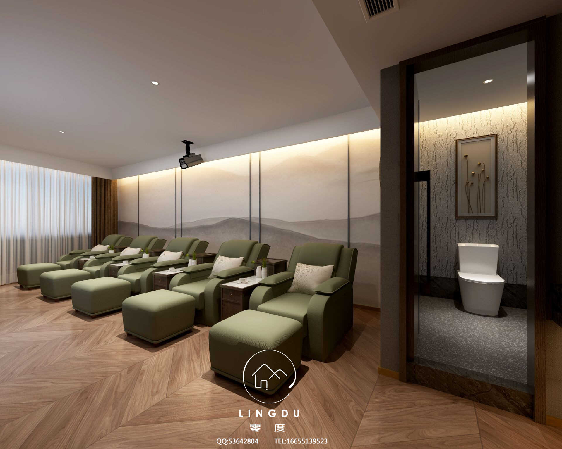 零度视觉设计--足浴休闲中心作品展示-8