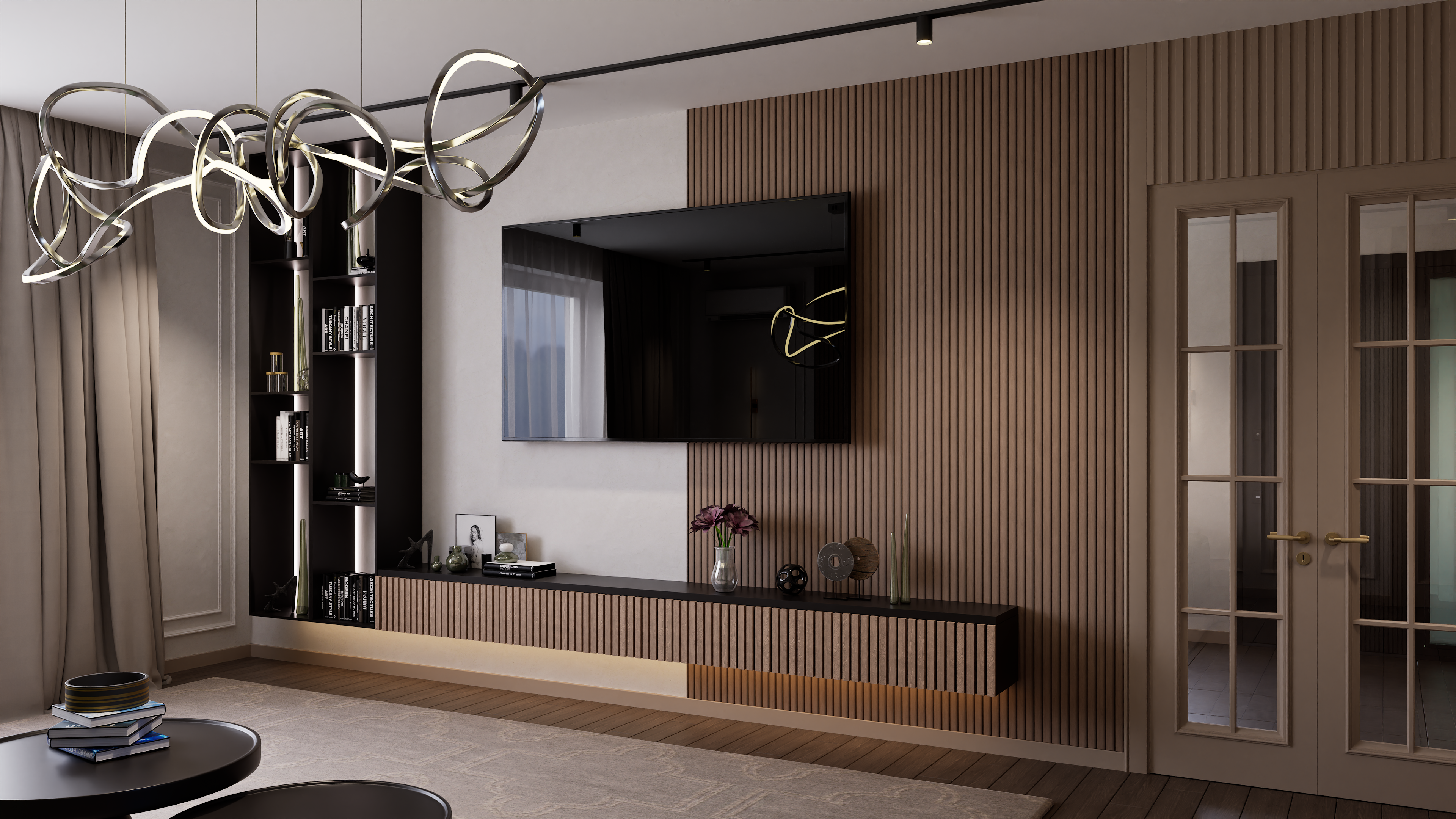 The modern livingroom design-1