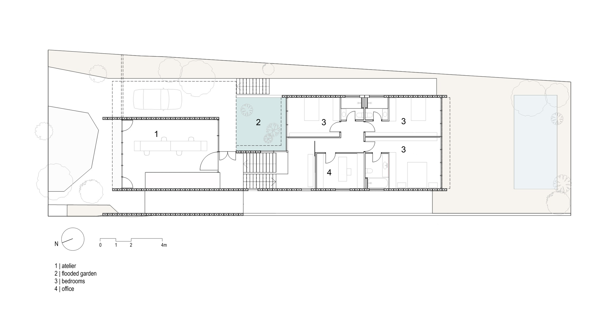 工作室和住宅 EA丨巴西圣保罗丨AMZ Arquitetos-22