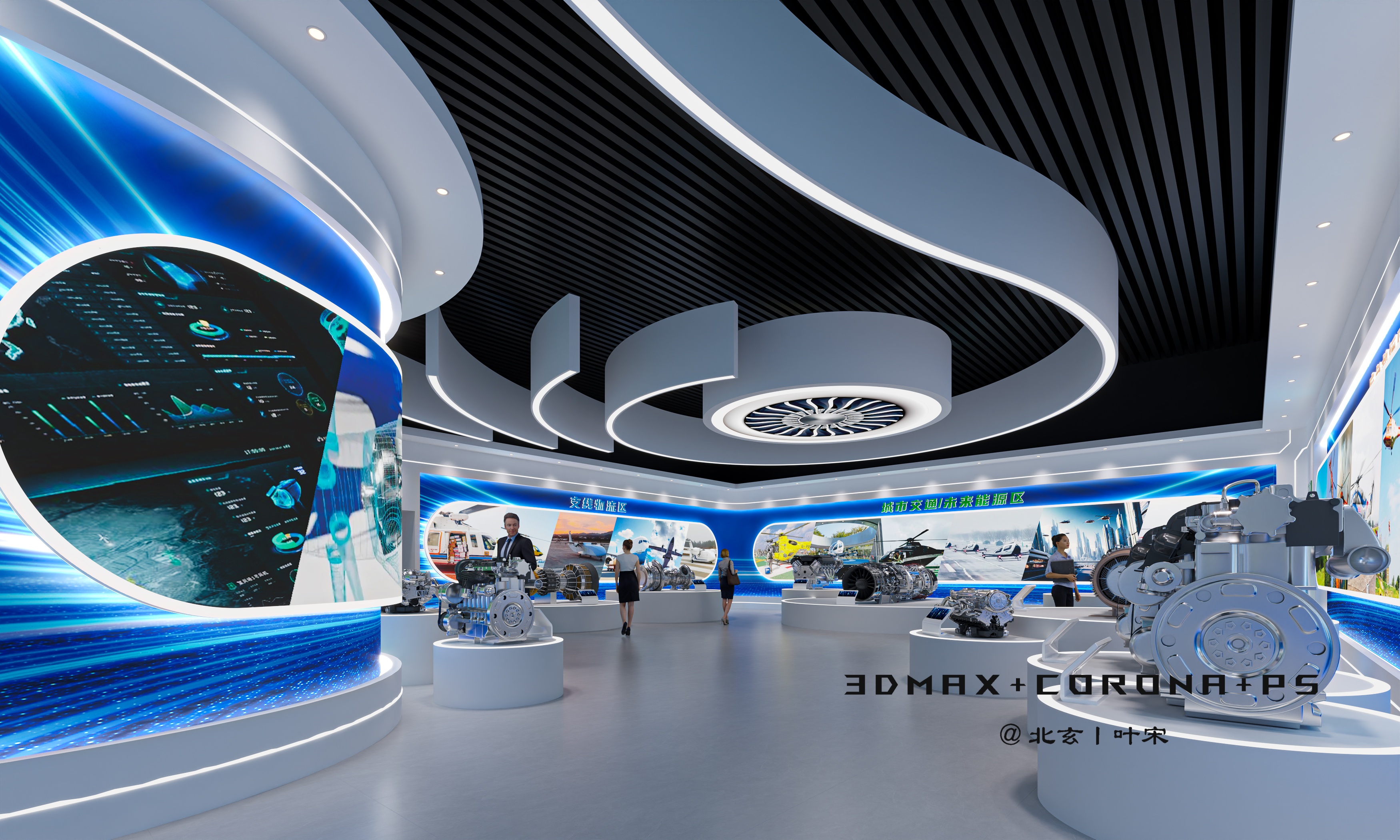 科技展厅设计-15