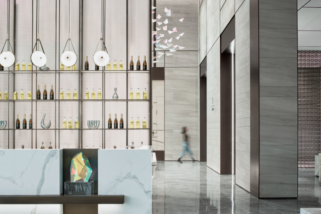 炫彩玻璃+米灰色调，流动的空间灵魂 | 元禾大千-30