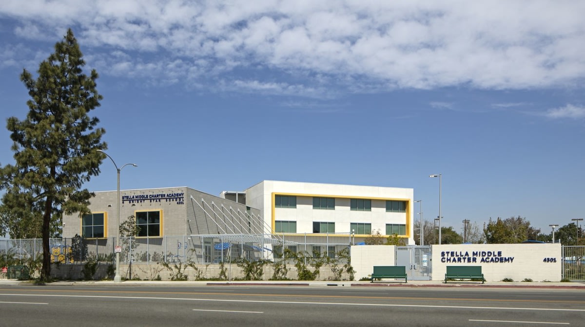 洛杉矶 Stella 中学丨美国洛杉矶丨Berliner Architects-9