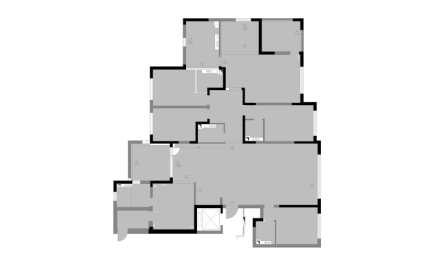 辰能楼王案例 | 支海滨打造 267㎡美式新古典质感生活-22