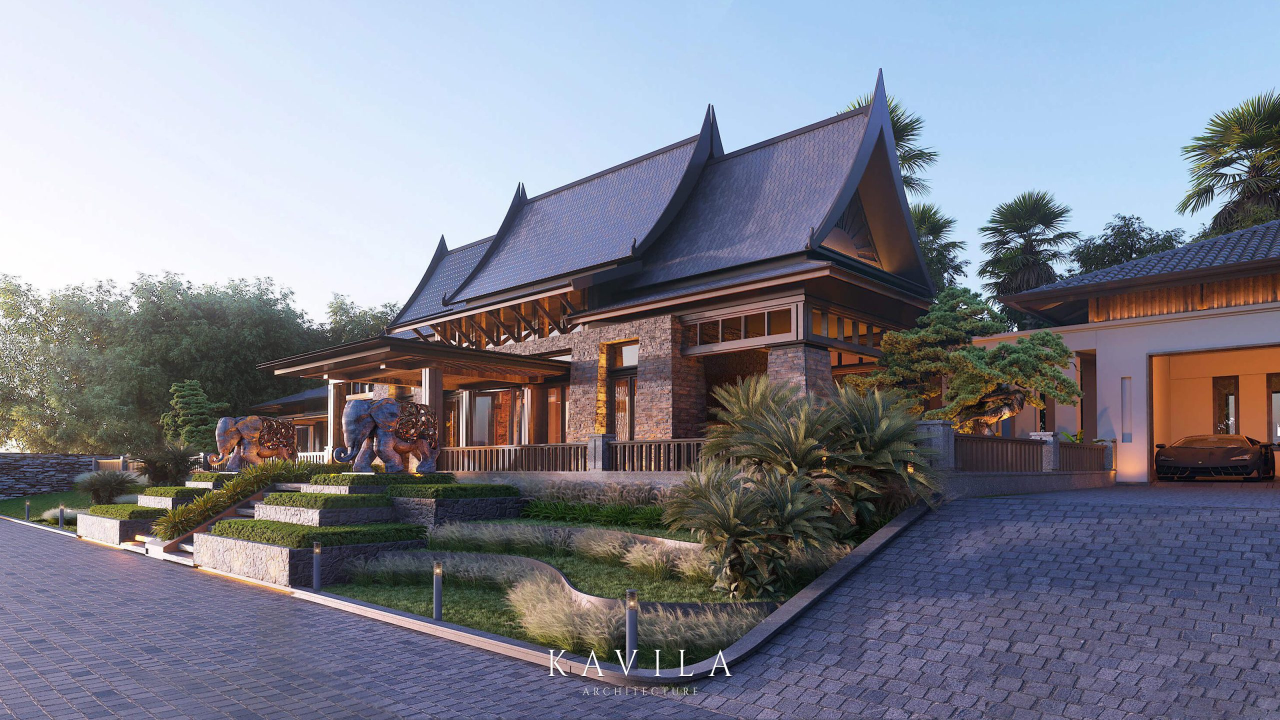 沙拉湾2号别墅丨老挝丨KAVILA ARCHITECTURE-6