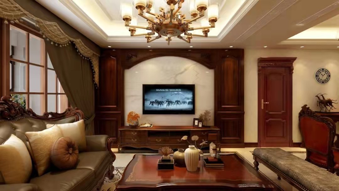 高端大气上档次的欧式风装修效果图-0