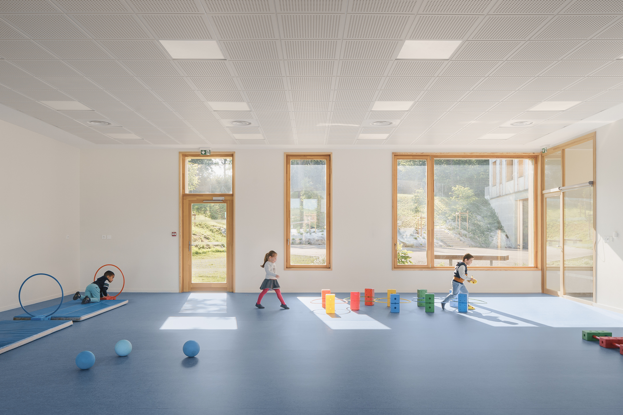 La Croze 学校丨法国丨rue royale architectes-31