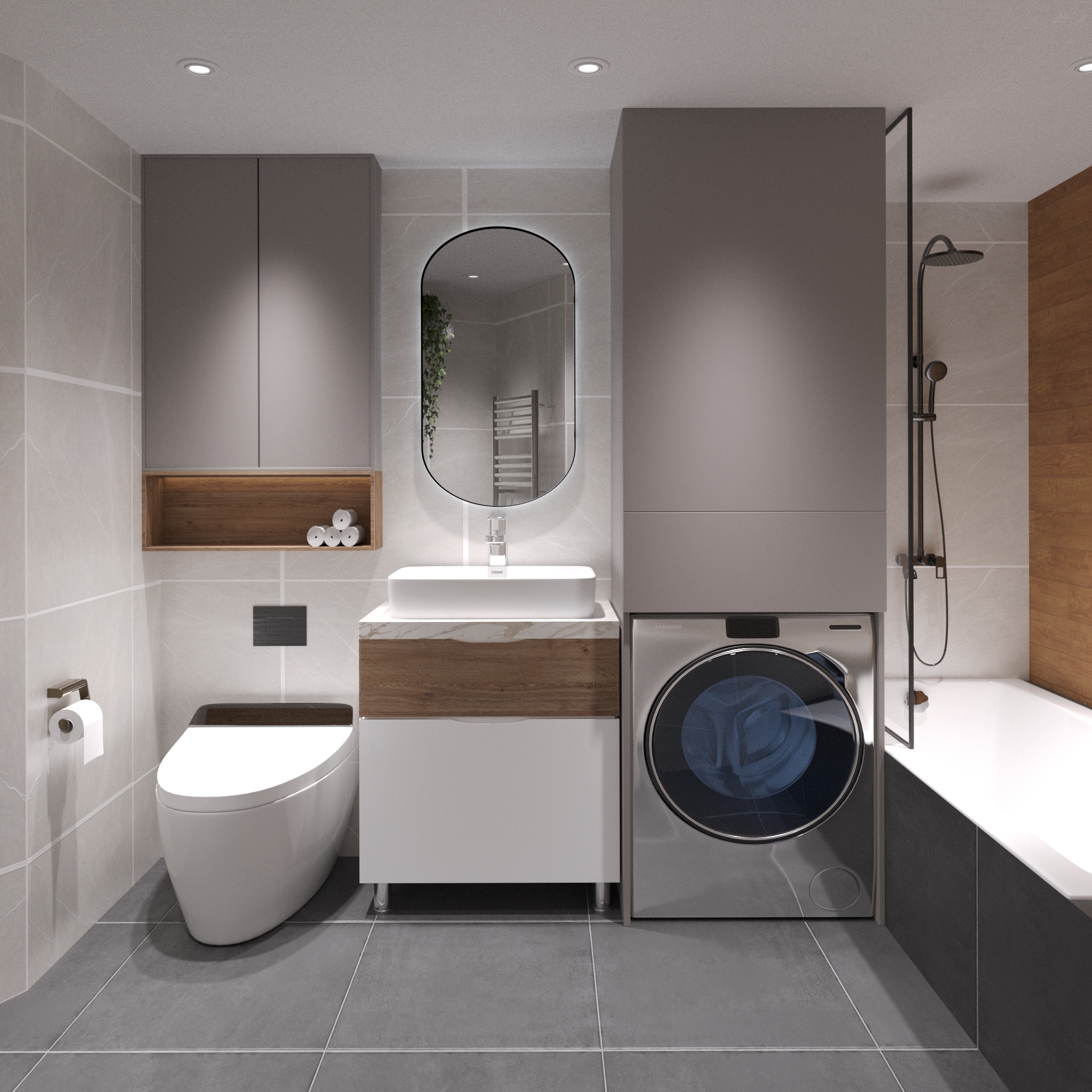 2 Bedroom Apartment 室内设计丨蒙古丨De.Goo-14