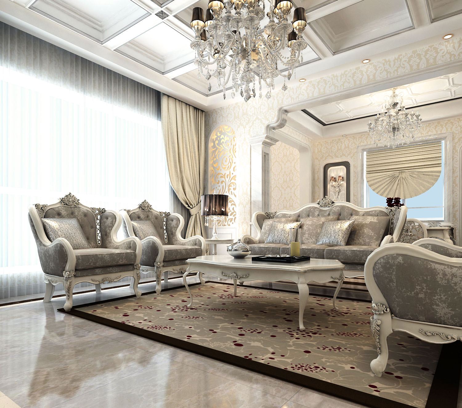 碧桂园260平新古典别墅-1